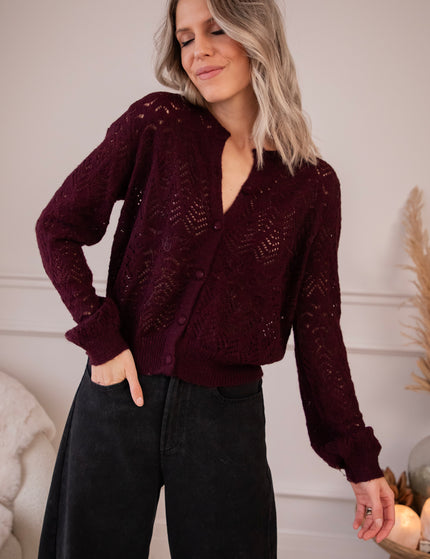 Tilly Bordeaux - Vest