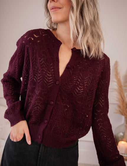 Tilly Bordeaux - Vest