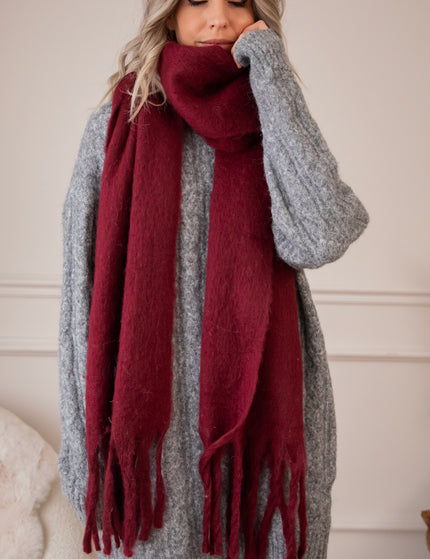 Anaïs Burgundy - Sjaal