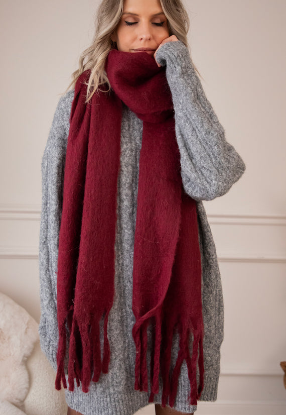 Anaïs Burgundy - Scarf