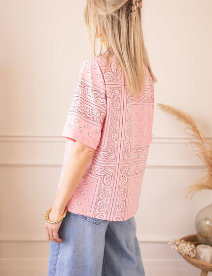 T-Shirt - Sadie Paisley - Babyrosa