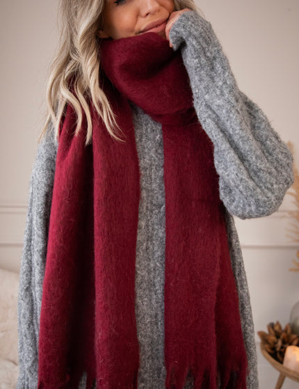 Anaïs Burgundy - Sjaal