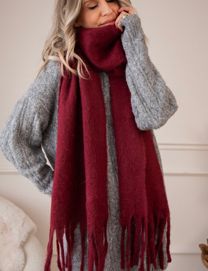 Anaïs Burgundy - Sjaal
