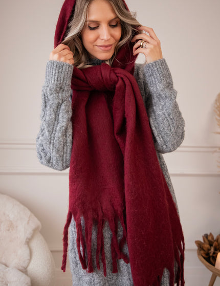 Anaïs Burgundy - Sjaal