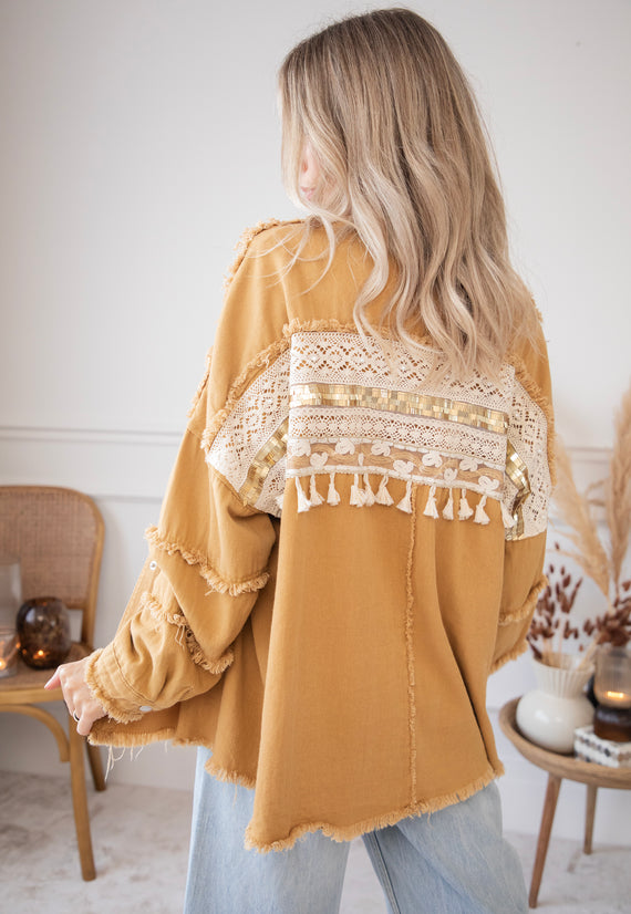 Boho Back Camel - Jacket