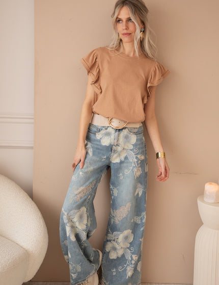 Beau Ruches Taupe - T-Shirt