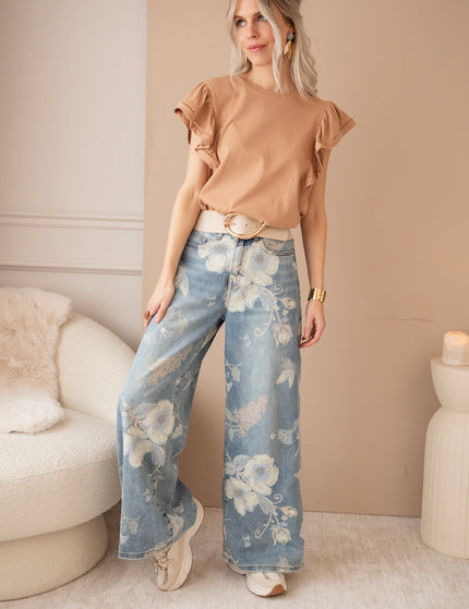 Beau Ruches Taupe - T-Shirt