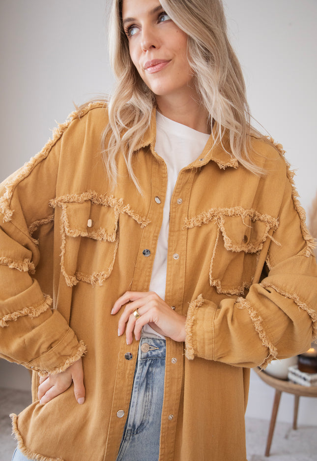 Boho Back Camel - Jacket