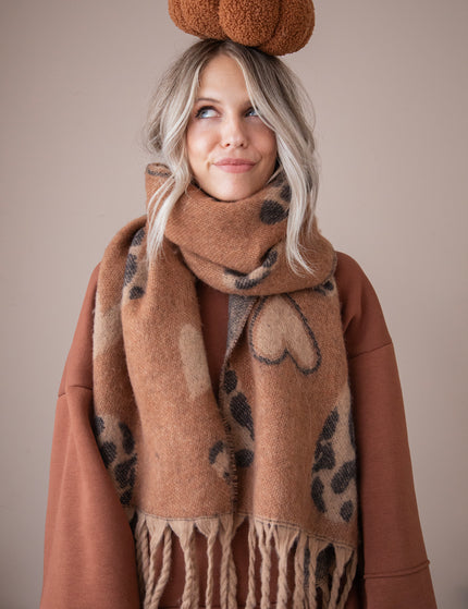 Falling In Love Camel - Sjaal