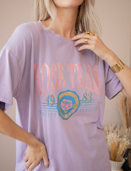 Rose Team Lila - T-Shirt