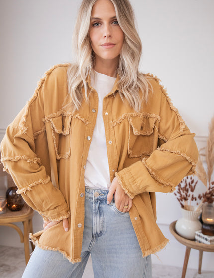 Boho Back Camel - Jacket