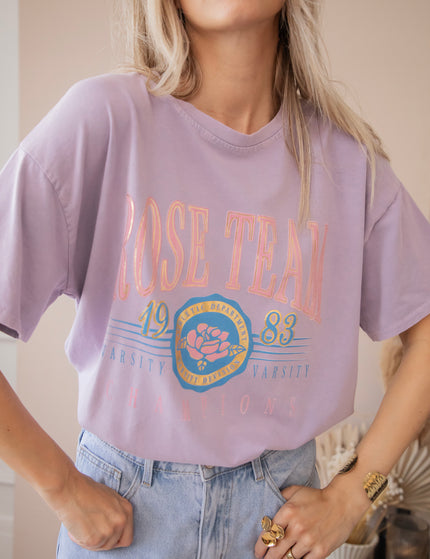 Rose Team Lila - T-Shirt