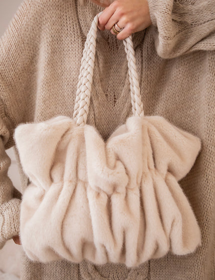 Fur Frown Beige - Handtas