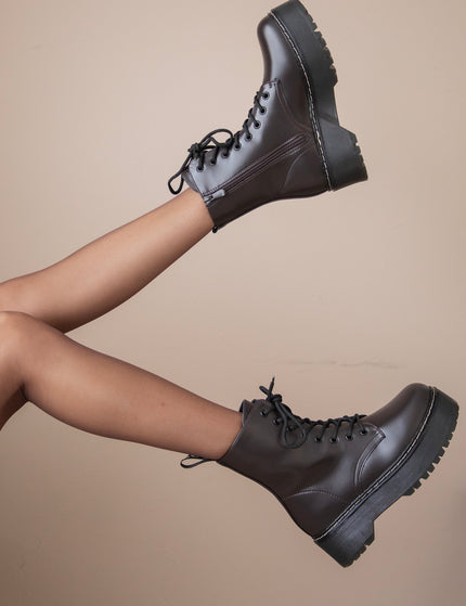 Chunky Love Dark Brown - Boots