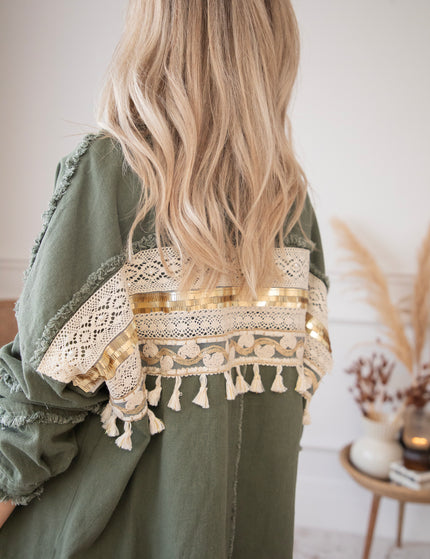 Boho Back Kaki - Jacket