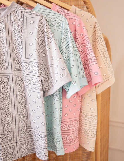 T-Shirt - Sadie Paisley - Babyrosa
