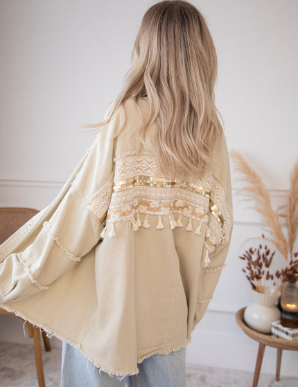 Boho Back Beige - Jacket