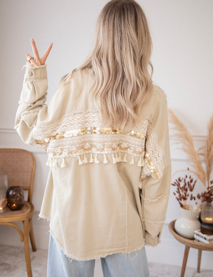 Boho Back Beige - Jacket