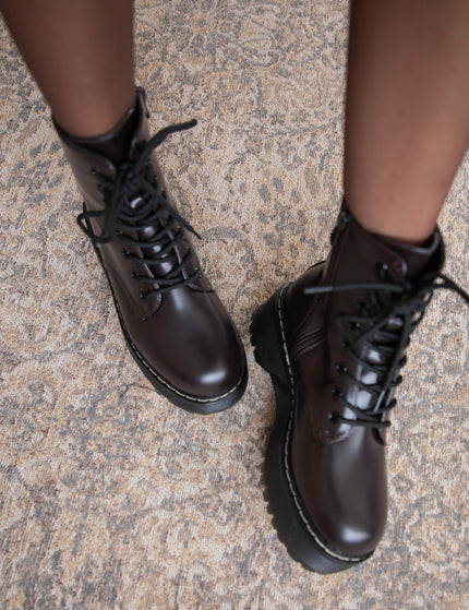 Chunky Love Dark Brown - Boots