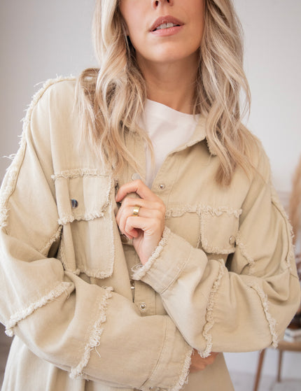 Boho Back Beige - Jacket