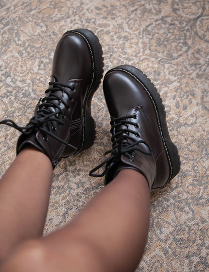Chunky Love Dark Brown - Boots