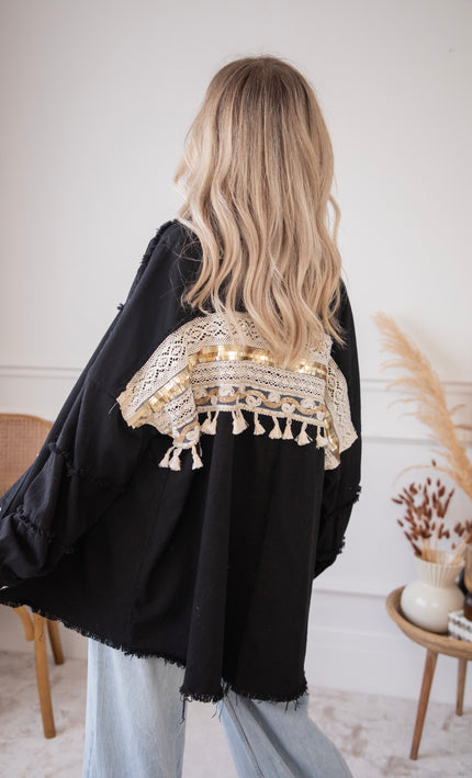 Boho Back Black - Jacket