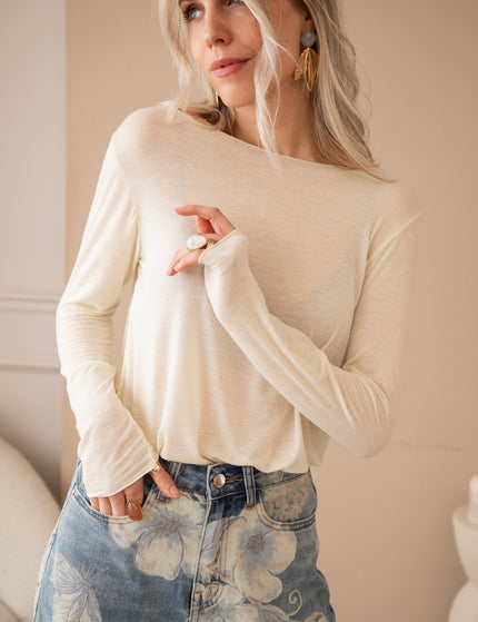 Meshmerize Soft Yellow - Longsleeve