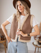 Toya Teddy Brown - Jacket/Vest