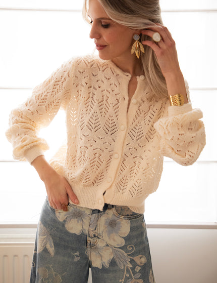Tilly Cream - Cardigan