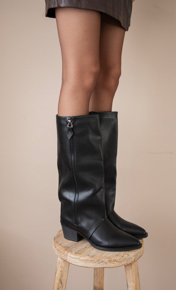 Stiefel - Western Vibes - Schwarz