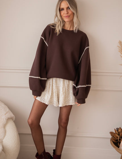 Snuggle Up Extra Choco - Sweater