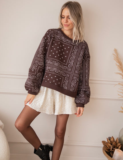 Baggy Bandana Brown - Sweater