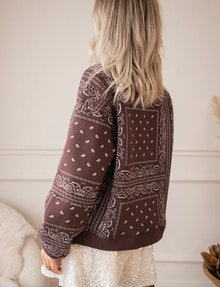 Baggy Bandana Brown - Sweater