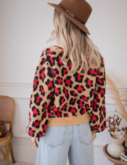 Wild & Soft Red - Cardigan