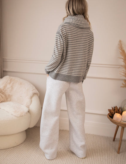 Woolly Stripes Grey - Vest