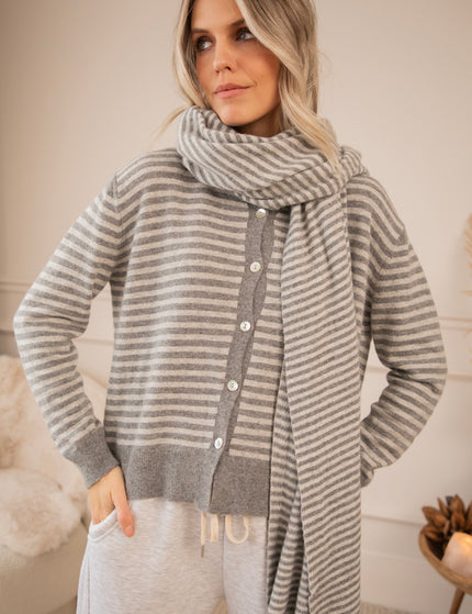 Woolly Stripes Grey - Vest