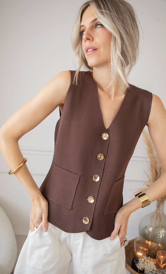 Jacke/Top - Jacky - Dunkelbraun