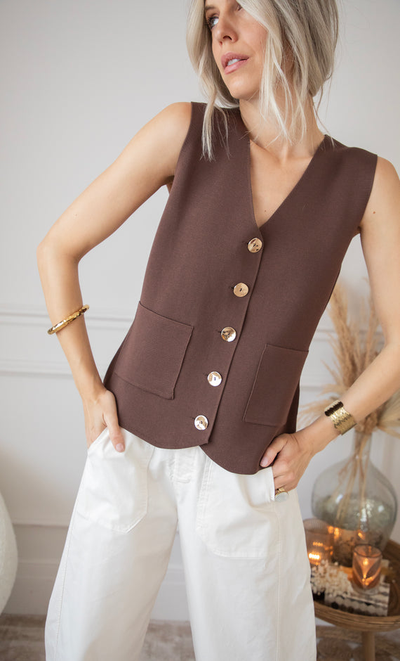 Jacke/Top - Jacky - Dunkelbraun