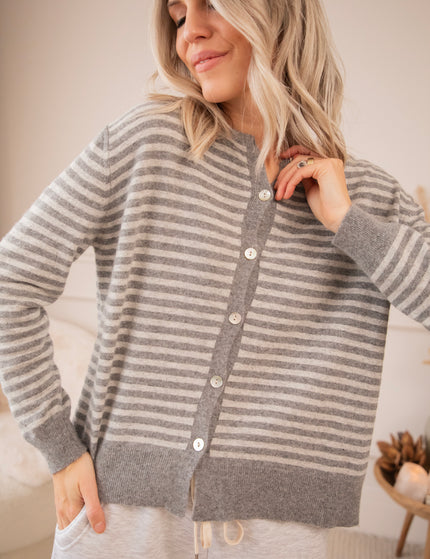 Woolly Stripes Grey - Vest