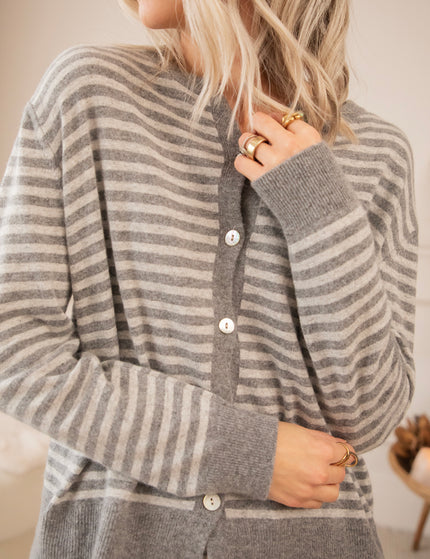 Woolly Stripes Grey - Vest
