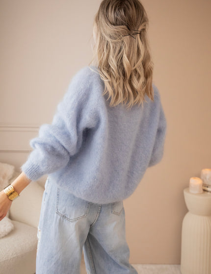 Softly Evy Soft Blue - Cardigan