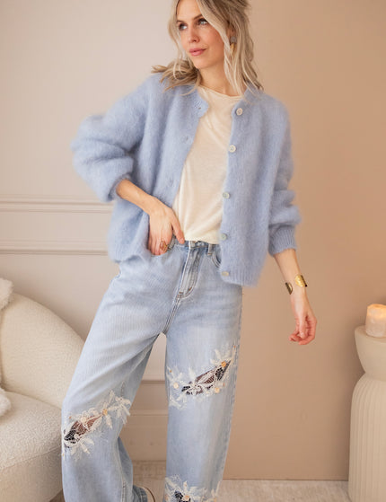 Softly Evy Soft Blue - Cardigan