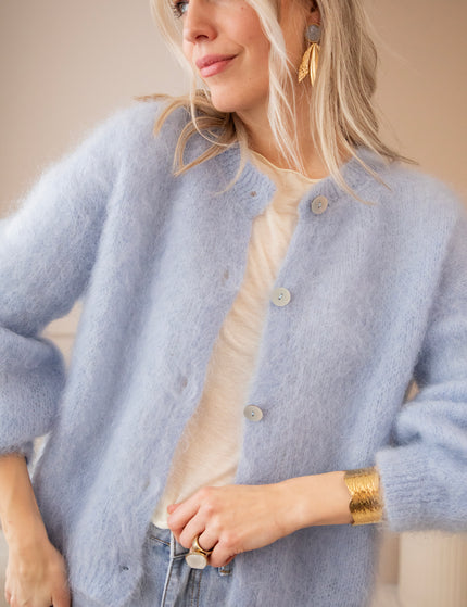 Softly Evy Soft Blue - Cardigan