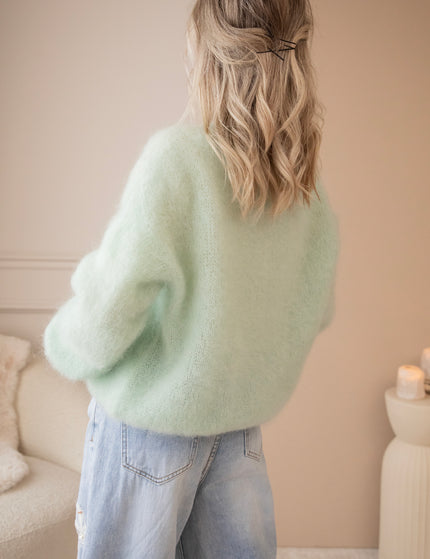 Strickjacke - Softly Evy - Mint