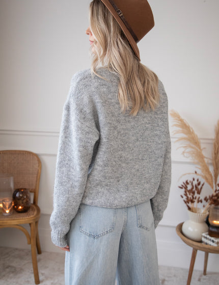 Wild & Free Grey - Sweater