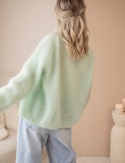 Strickjacke - Softly Evy - Mint