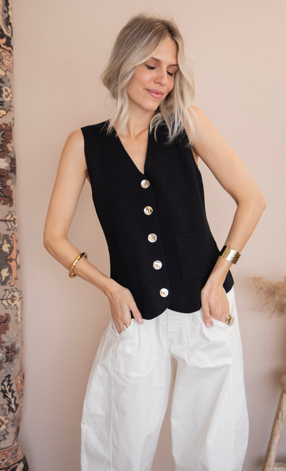 Jacke/Top - Jacky - Schwarz