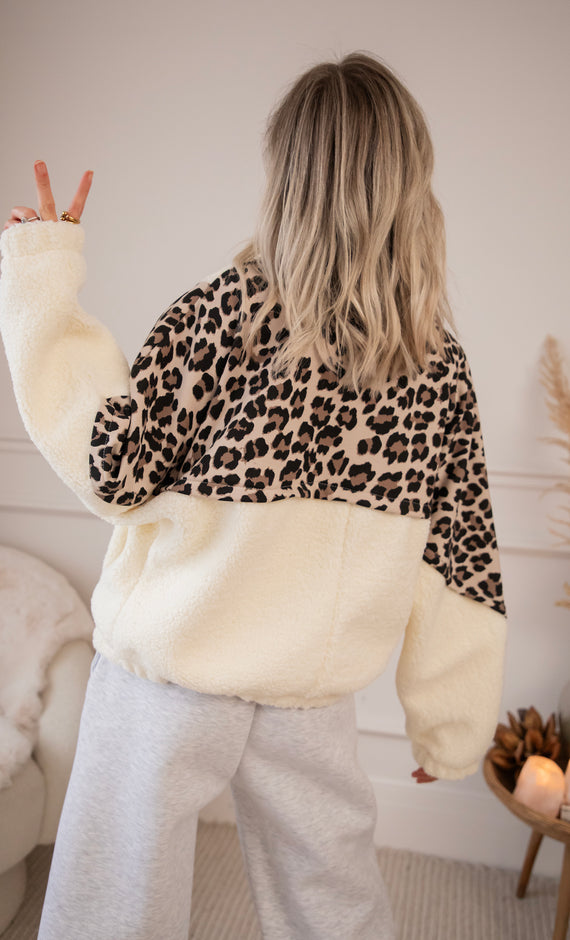 Jacke - Wild Teddy - Beige