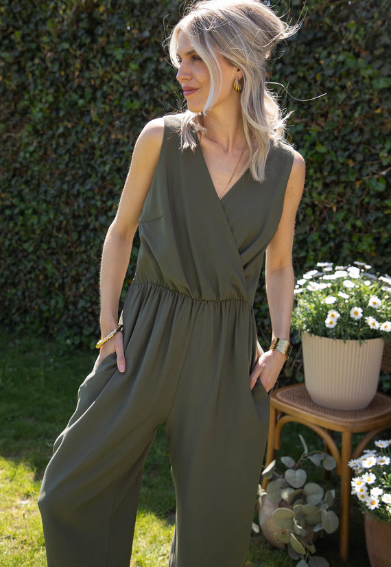 Simone Khaki - Jumpsuit