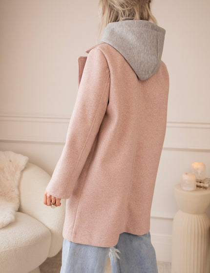 Classy Capuchon Pink - Coat